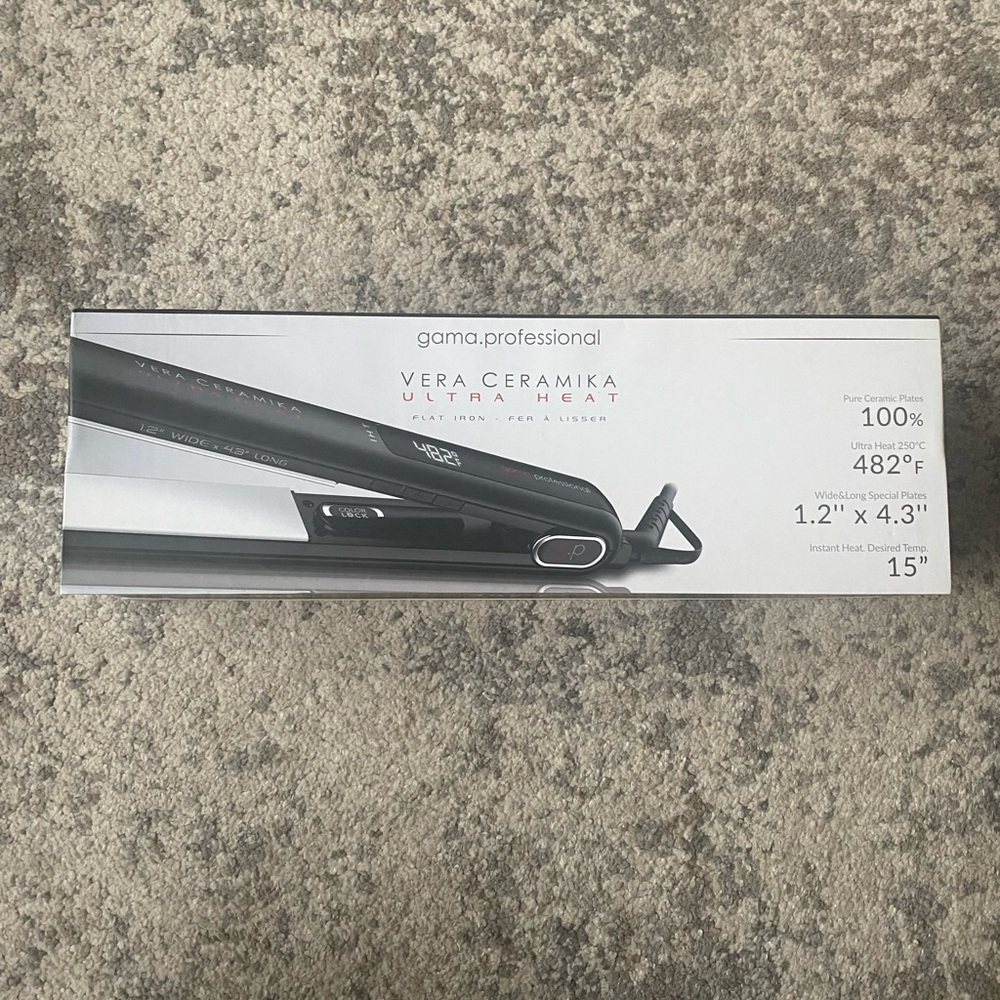 Gama Professional Vera Ceramika Ultra Heat Hair Straightener